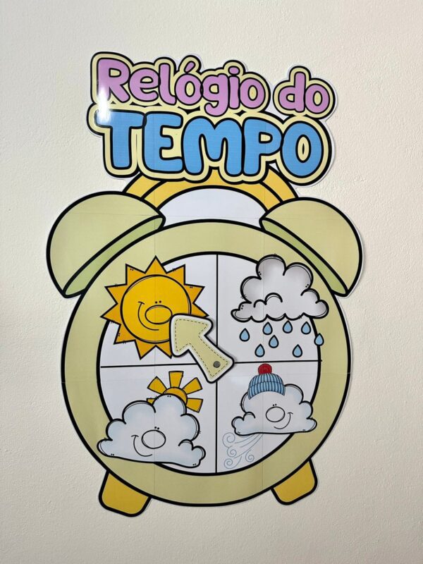 Relógio do tempo interativo⏰☀️🌧️🌤️🌨️*