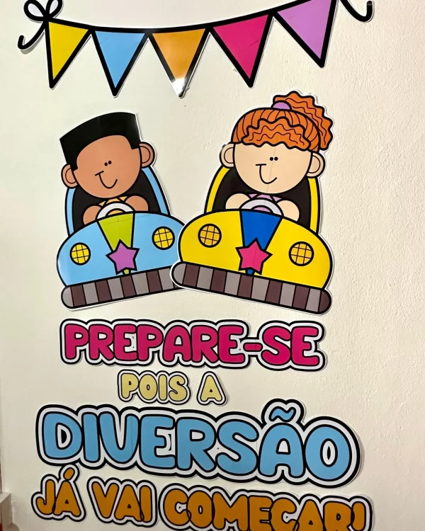 Painel já ampliado Volta ás Aulas tema Parque de diversões. ✨🎢* - Image 2