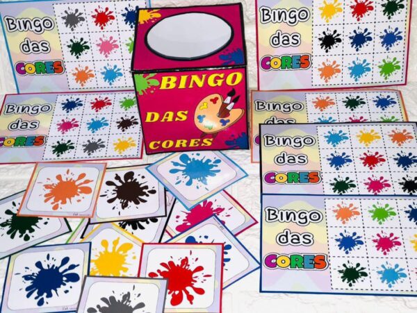 *BINGO DAS CORES🎨* - Image 2