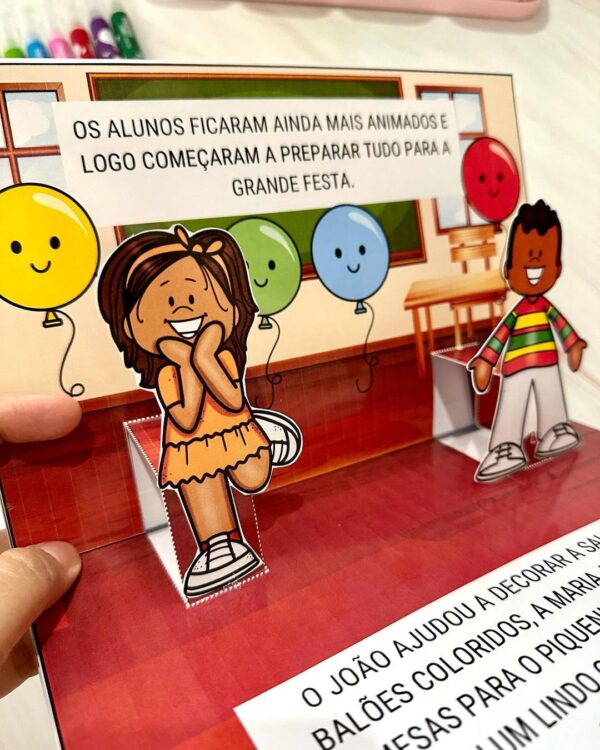 Livro 3D O Dia da Escola📝🏫* - Image 5