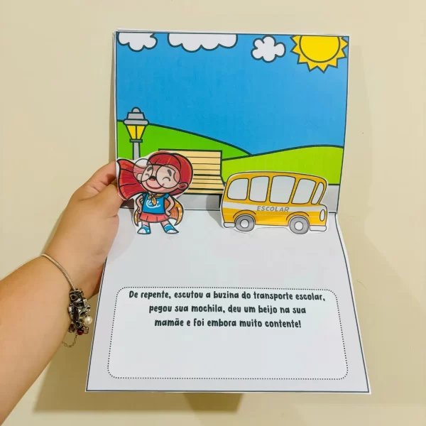 *LIVRO 3D CONTAÇÃO DE HISTÓRIA VOLTA ÁS AULAS* ✏️ - Image 5