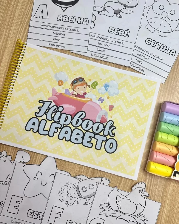 O arquivo Flipbook do Alfabeto 📝