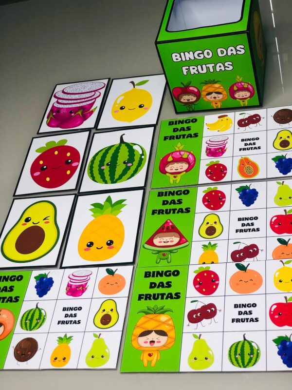 *BINGO DAS FRUTAS 🍎🍉🍇🍓🍒🥝* - Image 5