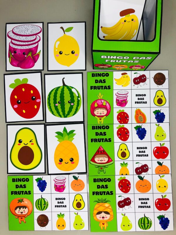 *BINGO DAS FRUTAS 🍎🍉🍇🍓🍒🥝* - Image 2