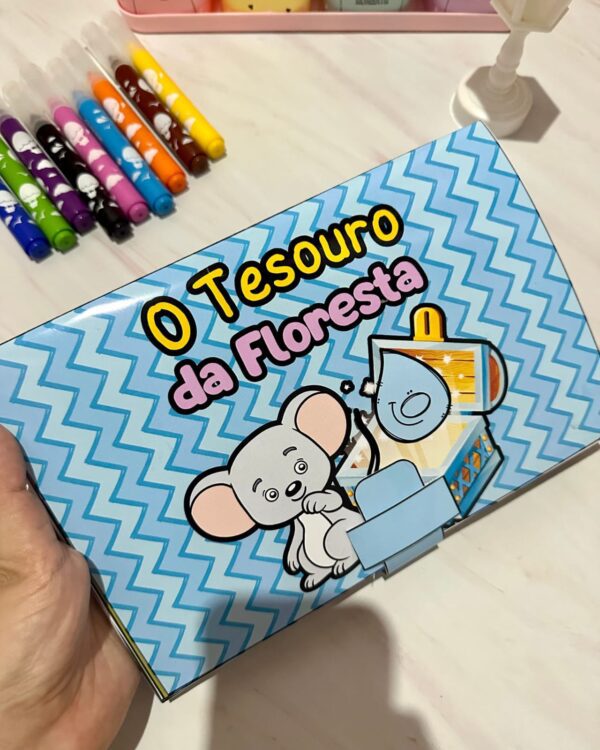 *Livro 3D “O Tesouro na Floresta” 📝💦*