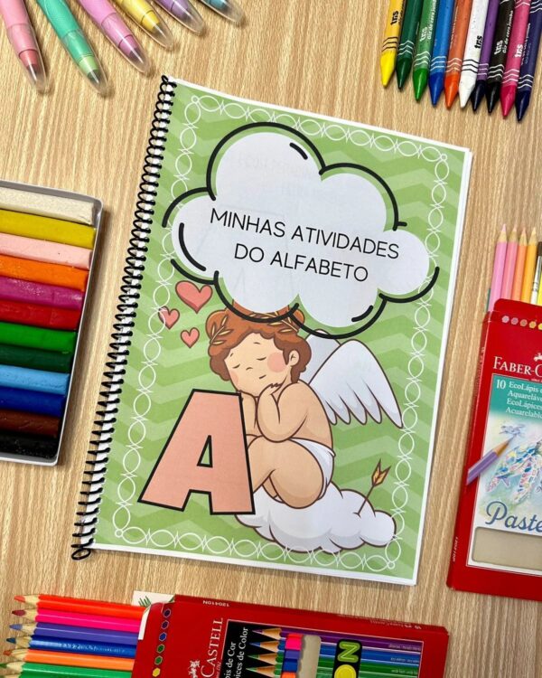 A apostila Minhas Atividades do Alfabeto 📝✨