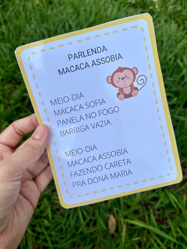 A Apostila inclui 14 parlendas para leitura,nas opções letra cursiva e letra bastão maiúscula.✨📝* - Image 8