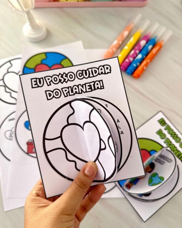 Livrinho “Eu posso cuidar do Planeta” para trabalhar o tema
com crianças da Educação Infantil. 🌍❤️ - Image 6