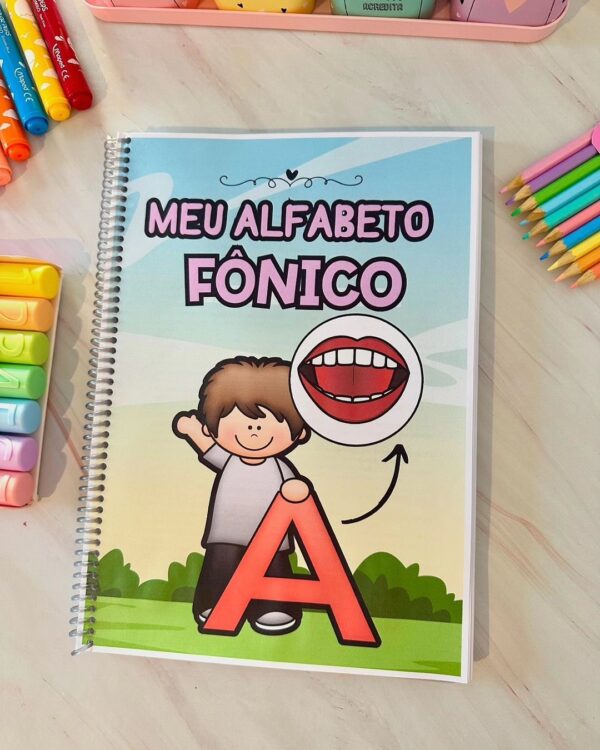 *APOSTILA MEU ALFABETO FÔNICO VOLUME 2👄📝*