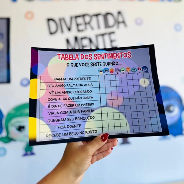 Painel Volta às Aulas Divertida Mente* 🧠 - Image 3