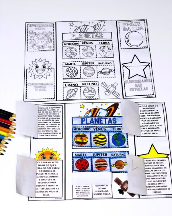 *LAPBOOK DO SISTEMA SOLAR🌎🪐✨🚀* - Image 3