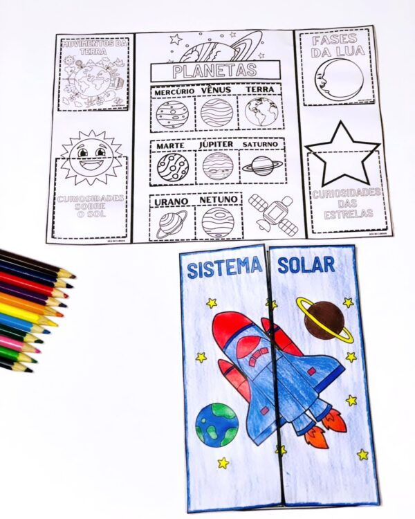 *LAPBOOK DO SISTEMA SOLAR🌎🪐✨🚀* - Image 2