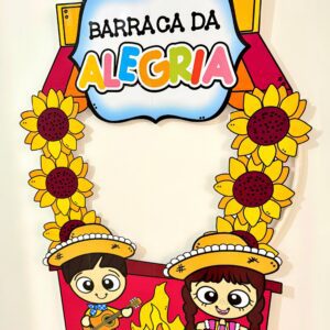 Moldura foto tema Festa Junina 🌽👩🏽‍🌾🧑🏻‍🌾