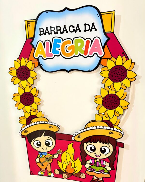 Moldura foto tema Festa Junina 🌽👩🏽‍🌾🧑🏻‍🌾