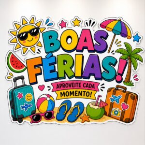 *PAINEL BOAS FÉRIAS 🏝️🌤️🍧✨*