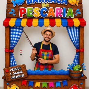 *BARRACA DA PESCARIA FESTA JUNINA 🎣💦✨*
