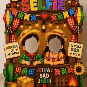 *BARRACA DA SELFIE CAIPIRA 📸🌽👩🏽‍🌾🧑🏻‍🌾✨*
