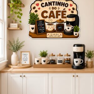 *PAINEL CANTINHO DO CAFÉ ☕️🤎✨*