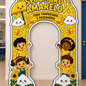 *PAINEL ARCO SETEMBRO AMARELO 💛🌻✨*
