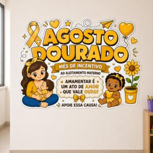*PAINEL AGOSTO DOURADO 💛🌻✨*