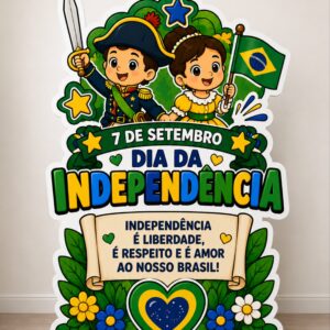 *PAINEL TOTEM DIA DA INDEPENDÊNCIA 🇧🇷💚✨*