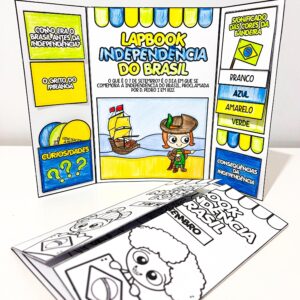 *Lapbook Independência do Brasil 🇧🇷✨*