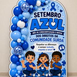 *PAINEL ROMANO SETEMBRO AZUL 💙✨*
