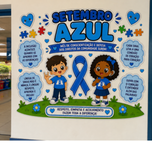 *PAINEL DE PAREDE SETEMBRO AZUL 💙✨*
