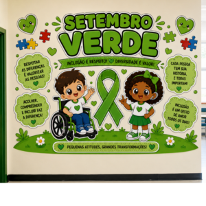 *PAINEL DE PAREDE SETEMBRO VERDE💚✨*
