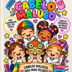 *PAINEL DE PAREDE DIA DO CABELO MALUCO 🪮🤪❤️✨*