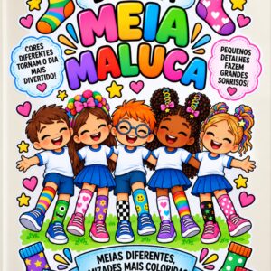 *PAINEL DE PAREDE DIA DA MEIA MALUCA 🧦🤪❤️✨*