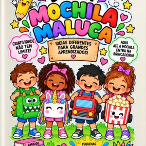 *PAINEL DE PAREDE DIA DA MOCHILA MALUCA 🎒🤪❤️✨*