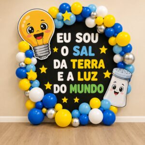 *PAINEL LUZ DO MUNDO E SAL DA TERRA 🌍💡🫙✨*