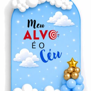 *PAINEL O MEU ALVO É O CÉU 🎯☁️🩵*