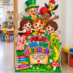 *PAINEL TOTEM DIA DAS CRIANÇAS SÍTIO DO PICA-PAU AMARELO💛✨*