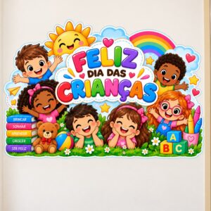 *PAINEL ALEGRIA FELIZ DIA DAS CRIANÇAS❤️🌈✨*