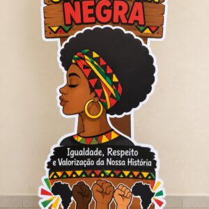 *PAINEL TOTEM DIA DA CONSCIÊNCIA NEGRA 🤎✊🏾✊🏿✊🏽✨*