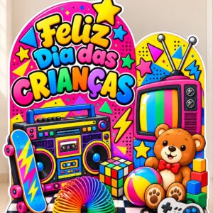 *PAINEL DIA DAS CRIANÇAS ANOS 80🛼🎮📻❤️✨*