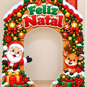 *PAINEL CASINHA INTERATIVA PAPAI NOEL 🎅🏼❄️❤️✨*