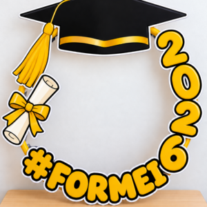 *BAMBOLÊ FORMATURA PRETO E DOURADO 🎓💛🖤*